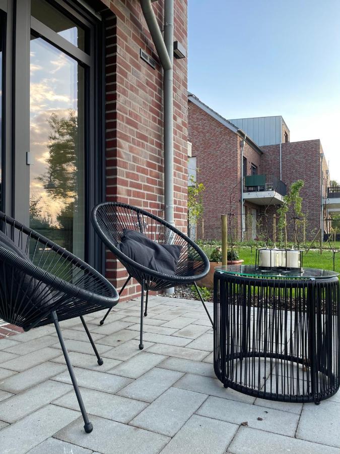 Tomkes Ferienwohnung Am See Rhauderfehn Eksteriør bilde